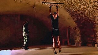 Explosive Drop Slim and super sporty Katerina Doda tries bondage and getting whipped — | blanket bondage | never loses momentum