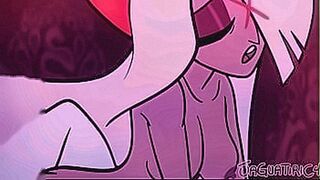 Now Streaming Hazbin Hotel Sexy Chaggie Lesbian — | yuri futa | holds you in suspense