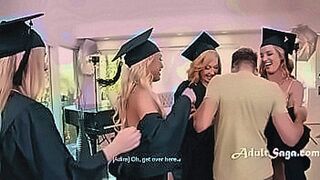 Must Watch Graduation Overload MILF Reverse Gangbang — | milf overload | keeps the flame alive