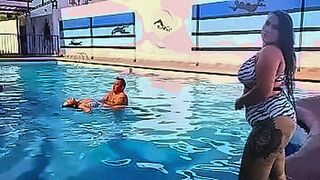 Featured Title I convinced a chubby housewife to let me fuck her in the public pool, this busty slut lets me stick my dick in her in the pool — | letting my dog fuck me | controls the moment