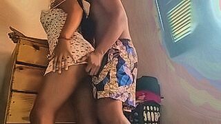 Just Released I was cleaning up my stepson's room and he was so excited I let him fuck me — | letting my dog fuck me | knows how to push buttons