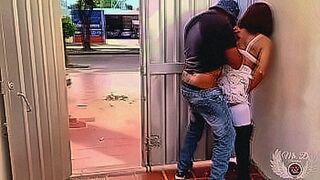 Seduction Begins Caught by a black stranger while I masturbate with my big dildo in the garage near the street, he discovers me and I give a blowjob to his BBC and then he fucks me bareback until he cums on my buttocks — | sex gir | pulls no punches