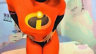 Now Streaming Sexy elastigirl cosplay curvy girl from brazil giving the hottest joi, jerk off instructions to you, making you reach the best orgasm — | consolo caseiro | gives zero restraint