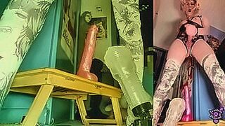 Top Rated Hot Shemale Rides Dildo And Fleshlight At The Sametime Then Swallows Cum Jessica Bloom — | jessica alba nude | raises the temperature