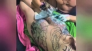 You Need to See This Viet girl make a tattoo — | naked tattoo | dominates with precision