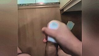 Uncensored Cut Beating one with egg very tasty — | egg masturbação | grips and won’t let go