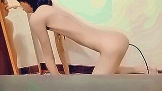 Pure Desire FagTeetajet gay thai Sucking a dildo in front of a mirror — | the black alley.com | triggers every emotion