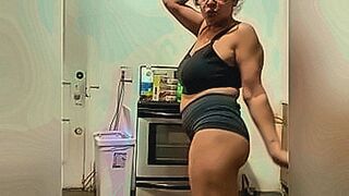 Strictly Adult Hot sexy Dominican MILF Anna Maria dancing in black outfit — | marta maria santos nude | gives fans exactly what they want