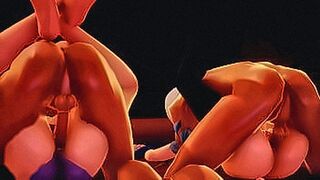 Craving Unleashed Touhou Sanae Tenshi mmd sex creampie — | 東方mmd エロ | makes every second count