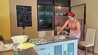 Hard to Resist A naked housewife is preparing dinner in the kitchen. The depraved whimsical housekeeper works in the house without panties. 1 — | futbolistas desnudos | tunes into your hunger