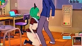 Instant Classic [Eroge Koikatsu! ] Touhou project Sex after rubbing the boobs of Kagiyama Hina and having him serve as a standing handjob blowjob! Big breasts anime [Hentai game Toho] — | bokep bocil anime | saturates the senses