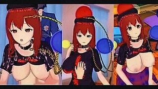 Craving Unleashed [Eroge Koikatsu! ] Touhou Project Sex after rubbing the boobs of Hecatia Lapis Lazuli and having him serve as a standing handjob blowjob! Big breasts anime [hentai game] — | bokep bocil anime | dances on your nerves