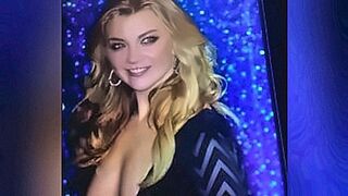 Fresh Release Jerking off and cum #01 - Natalie Dormer — | natalie lee | goes deep with precision