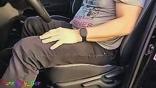 Premium Content In the car on a dirt road, I work on my thick foreskin cock. (S) — | mistress terra | floods the screen with tension