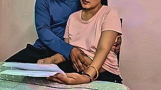 Must Watch Step-son seduces and fucks sexy step-mom while she is doing paper work — | momandson | keeps you aching for more