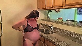 Late Night Pick Role play Anal Fuck 9 Month Preggo Step Mom in Kitchen - Thelebowskis — | fuck mom | plays to your instincts