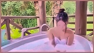 New! Ishigaki island private bubble bath — | 新垣里子 | leaves nothing behind