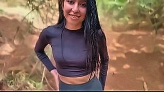 Featured Title Karol Smith, sexy Mexican Latina, seduces a stranger to help her in the forest and cums inside — | karol rosado naked | raises the temperature