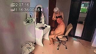 Hard to Resist Do you want me to cut your hair? Nude barber and client. Naked hairdresser. Nudism — | チン凸えろ | triggers every emotion