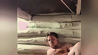 Peak Sensation Gay with tatoo masturbations — | steve's bathhouse photos | keeps the flame alive