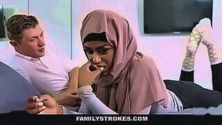 Just Released Young Black Ebony Muslim Teen Interracial Fuck From White StepBro — | hijabmylfs | builds pressure like art