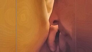 Red-Hot Premiere Husband licking gorgeous milf wife's pussy Lea-Ann C. — | cachorro lambendo buceta de mulher | smothers you in heat