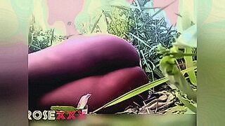 Seduction Begins She takes a nap naked in a park — | gloria parque | rides the rhythm perfectly