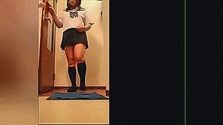 Top Rated Japanese CD handjob and cum shoot — | himeka lori | controls the moment