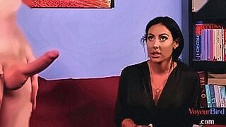 Fresh Release Lingerie voyeur encouraging submissive bf to wank dick — | 銭湯 ちんこ | knows how to take over