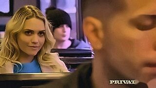 Strictly Adult London office whore, Sienna Day, blows her Boss' hard cock, slobbering on, sucking & fucking his stiff dick until she takes his cum on her nice big tits! Full Flick & 1000's More at Private.com! — | ijavhd | draws you in completely