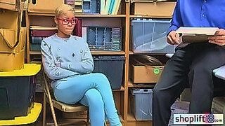 Seduction Begins Ebony young girl caught by a LP officer because she stole leash but he tied up her and gave her his big cock — | comendo cadela zoofilia | is built for desire