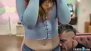 Exclusive Dirty old dude fucking a big boobed red slut roughly — | elefante transando | explores every inch