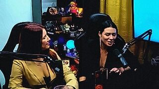 Now Streaming They got together in the middle of the Podcast, sucked Clara Dal'Col's delicious breasts - Pocahontas Carioca and Isa Albuquerque — | amanda albuquerque sexo | turns up the seduction