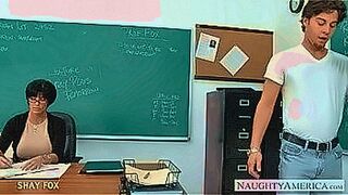 Undeniably Hot Milf teacher shay fox fucks her student — | megane fox nude | enters like a storm