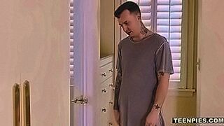 Craving Unleashed Bubble butt Karissa Kane is laying face down on the carpet while wearing a skin tight shorts that show off her bulging ass — | butt buddy | leaves nothing behind