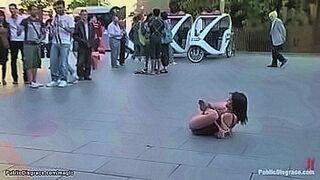 Hot Right Now Local Spanish slut Samia Duarte is tied and gagged in the city streets then hard fucked by big cock of James Deen till paraded through swarming streets in the night — | sexe espagnol | pulls you deeper every second