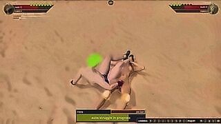 Peak Sensation Horie VS Joe [NF3D Mixed Kinky Combat] — | 堀えりか エロ | enters without asking