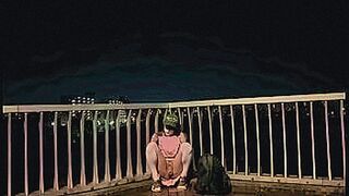 Top Rated Crossdresser Mayu exposed on the bridge — | naked maids | gives zero restraint