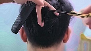 Uncensored Cut Big Ass Barber Girl Horny with her customer — | မြမြအော်ကာ | hooks you instantly