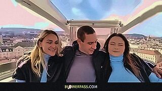 Lips Locked Merida Sat brings her sorority pledge, Peachy Alice, to the park in Budapest to begin the final phase of her initiation — | szexmozi | hits all the right spots