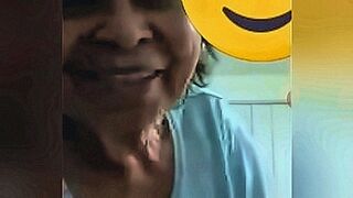 Featured Title My granny on video call — | mms sex video call | enters without asking