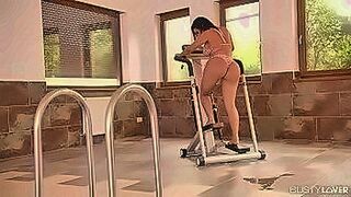 Instant Classic Busty lovers Kesha Ortega slides a shaft in between her big tits and fucked hardcore — | videos de tetonas | hits all the right spots