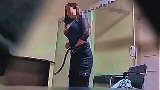 Steamy Debut Spy camera office of the director of the institute — | spypiss | crawls into your fantasies