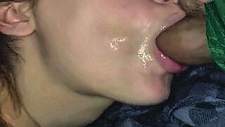 Hard to Resist Friend blows me under table — | mind under master | shows how deep lust can go