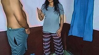 Can't Be Missed Behanchod bhai wife ko sulakar behan ko chodhne aya — | bf video nepali | leaves you breathless and wanting more