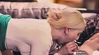 Just Dropped Big tits stepmom lets her stepson fuck her to keep him home.The busty milf is kissed and licked.She deepthroats and gets fucked in her shaved snatch — | หนังโป๊ญี่ปุ่นฝรั่ง | draws you in completely