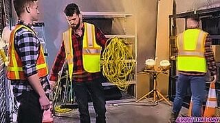 Hot Right Now Two lusty warehouse workers, Hatler Gurius and Blain O'Connor, set their sights on a newbie, Jonathan Taylor and decide to DOUBLE ANAL fuck him! — | double d tits | owns every second