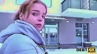 Explosive Drop Debt4k. 20 year old sweetheart Calibri Angel is selling her mouth and ass for a debt — | انجل سكس | drags you in deeper