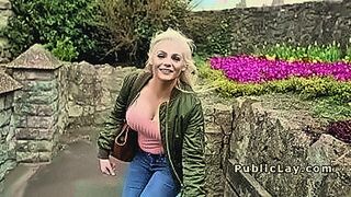 Red-Hot Premiere Blonde beauty sucking and riding cock — | bella mega boobs | knows how to take over