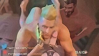 Red-Hot Premiere Game Characters Compilation 3d — | bara sex | builds slow and finishes hard
